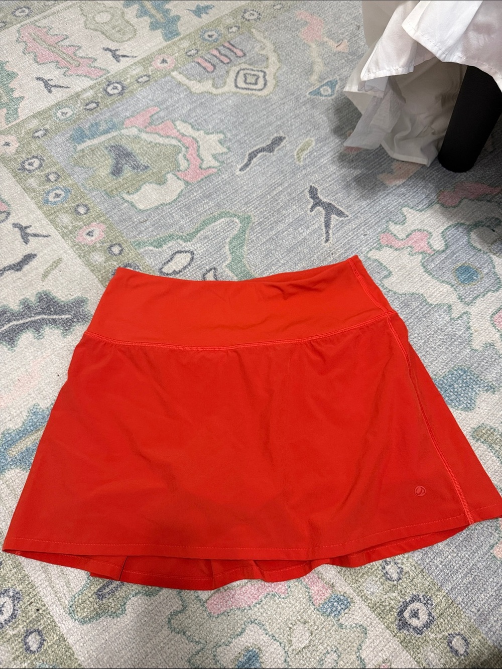 CRZ YOGA Red A-Line Active Skort